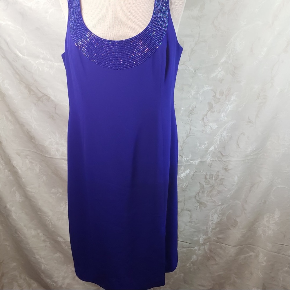 Blue Daymor Dress, Size 12p